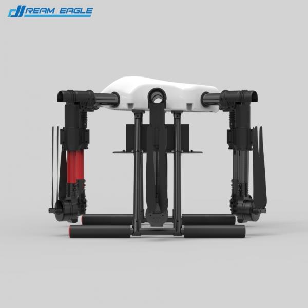 High-strength material/Training for medium-sized unmanned aircraft / Resistant to dust and rain / Compatibility of the fuselage / New folding method