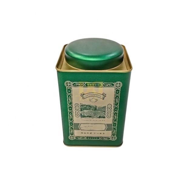 DADI Square Tea Tin Box Airtight Biscuit Tin With Moisture Absorber