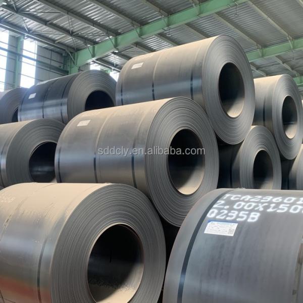 Q235 Chapa de aço carbono leve com certificação JIS e peso de 8-35 MT/bobina