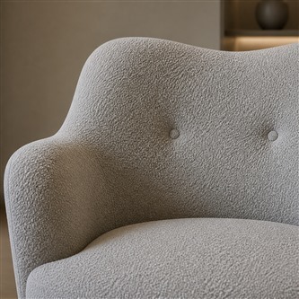 Contemporary Two-Button 1-Seater Swivel Lounge Chair TR-H005