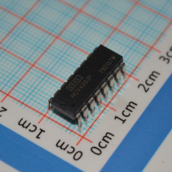 RCV420JP Receptor de precisión 4-20mA impulsado por bucle con una precisión del 0,1% Voltagem de salida en el chip de referencia Ultrabaja deriva y ruido para sistemas industriales robustos