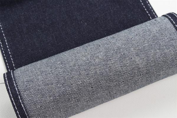 190cm Indigo Blue Cotton Polyester Rigid Denim Fabric For Jeans