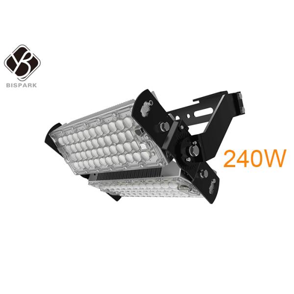 Court de tennis LED haut mât lumière 240W 165LM/W IP65 projecteur LED évalué