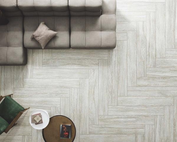AAA Grade Brown Clay Wooden Porcelain Strips 150x900mm