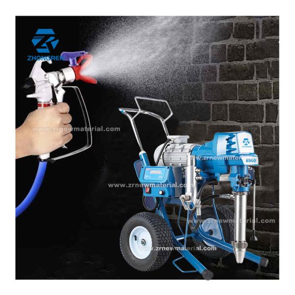 Handpush Type Airless Putty Spray Machine 3500 Watt With Brushless Motor