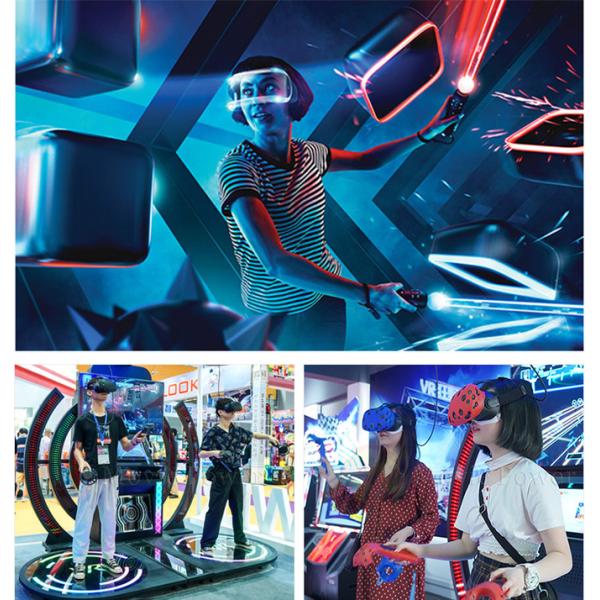 Игра танца музыки полета VR движения машины аркады имитатора музыки тренируя взаимодействующая полная