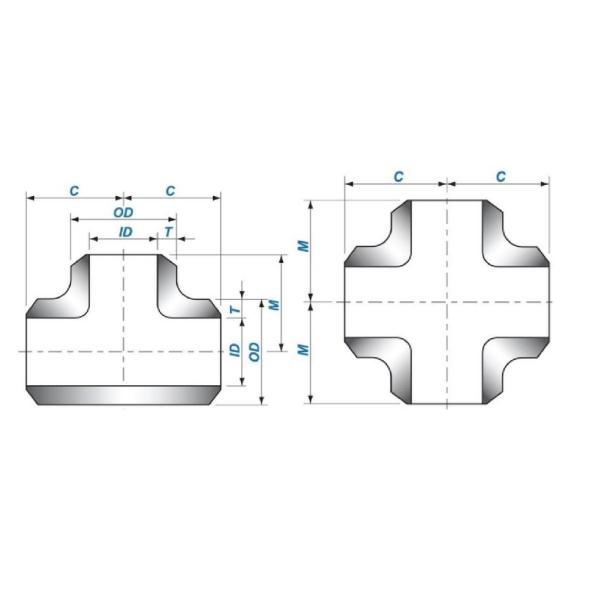 ASTM A105 8 Inch Carbon Steel Pipe Tee Black SCH40 Reducing Tee Straight Tee And Equal Tee