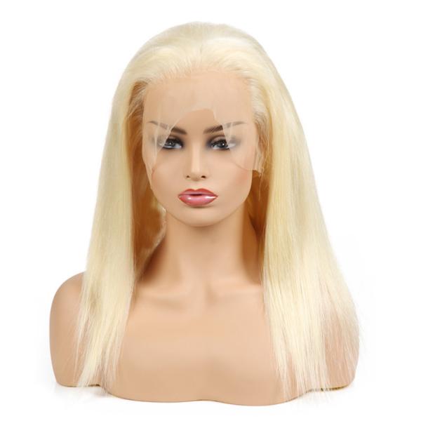 22 613 HD louros atam completamente perucas do cabelo humano nenhuma separação