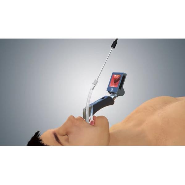 316 medical Stainless Steel HD Digital 3 inch Screen Video Laryngoscopes