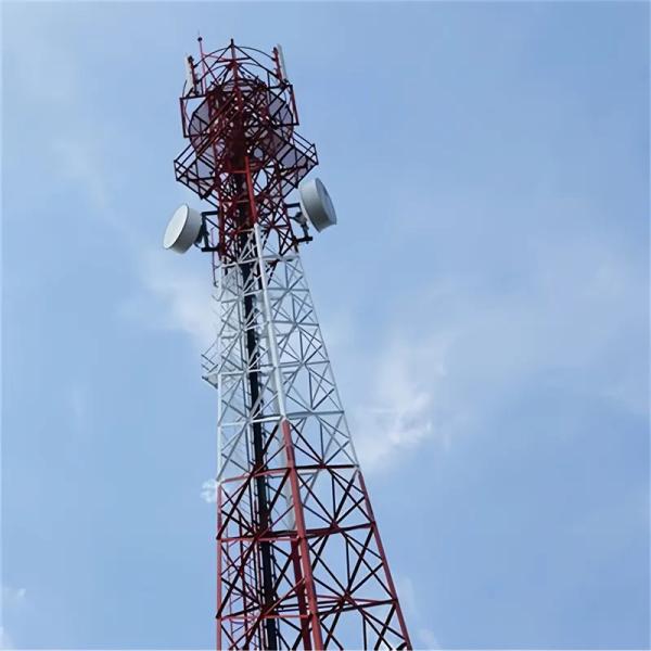 4腿腿热镀锌角钢4g 5g无线电天线电信配件蜂窝电信塔