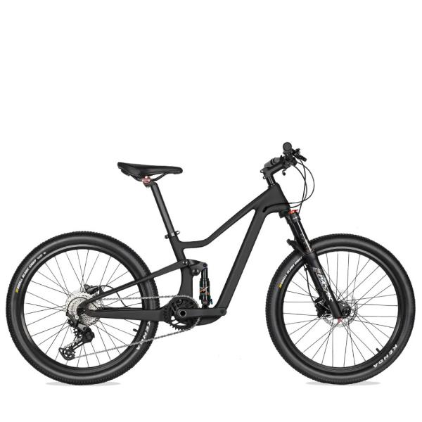 24 Inch Teenager Carbon Mountain Bike W/Shimano 10Speed Full Suspension Bike