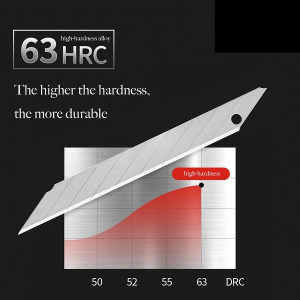 Snap Cut Knife 9mm Cutter Blades 30 Degrees  Angle SK2 Steel Car Wrap PPF Blades