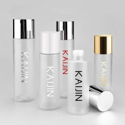 Bouteilles pour soins de la peau sur mesure en PET 100 ml 120 ml 150 ml Bouteilles de maquillage en plastique