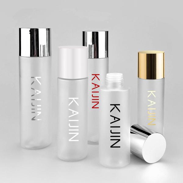 Bouteilles pour soins de la peau sur mesure en PET 100 ml 120 ml 150 ml Bouteilles de maquillage en plastique