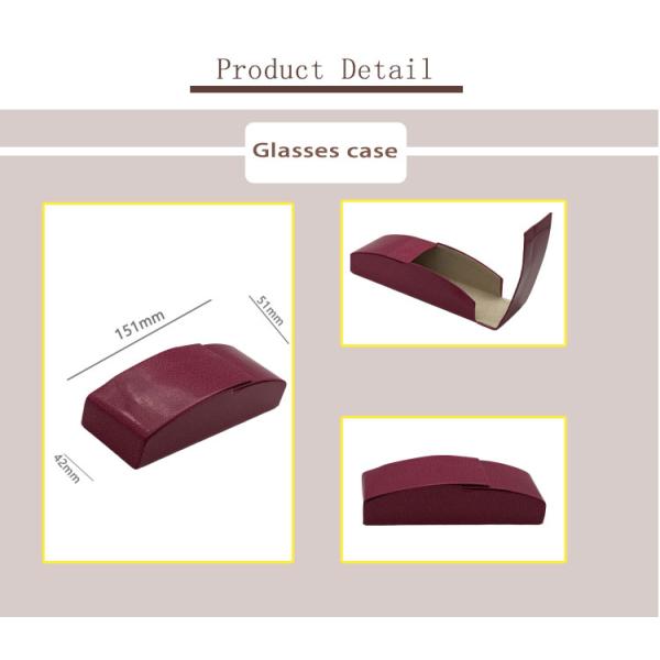 Случай стекел Eco дружелюбный Handmade, изготовленный на заказ случай стекел логотипа