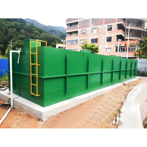 Efficient Sewage Treatment System 95-99% Pollutant Removal 1000 M3/Day Capacity Multi-Stage Treatment Process