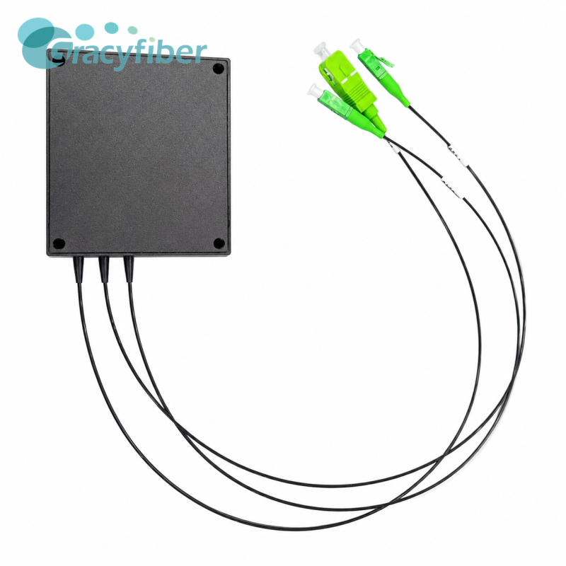 Fiber Optic DWDM Mux Demux 12 Channel DWDM Module Low Insertion Loss High Capacity