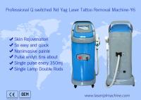 Professionnel Q commuté Nd Yag Médical 1064nm 532nm Laser Machine de retrait de tatouage