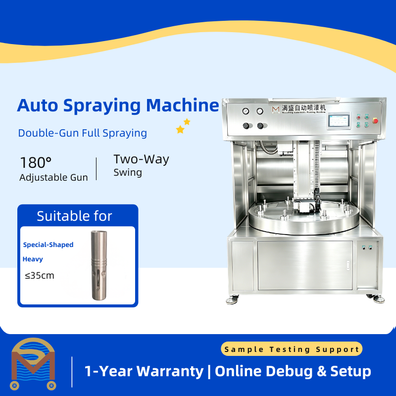 Automatic Spray Painting Machine, Coating Equipment for Metal Pipe Surface