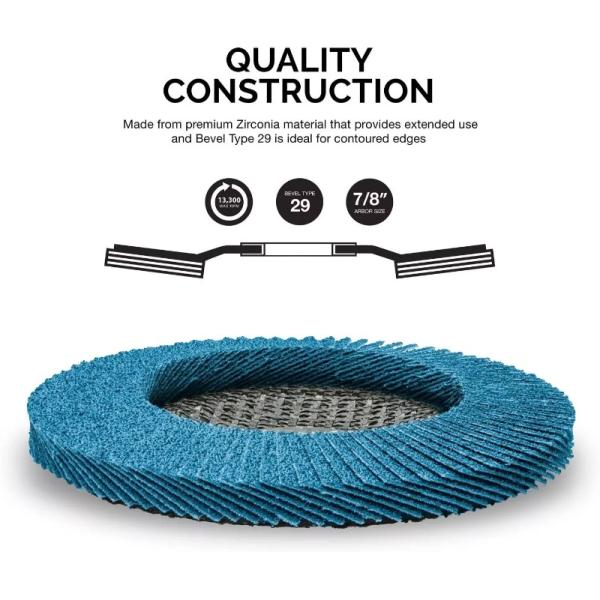 Flap Price 125*22.2mm Flap Disc Wheels 4 Inch Metal Abrasive Disc Grind Tools Flap