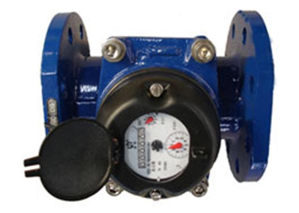 Flange Port Industrial Water Meter Positive Displacement DN50 Dry Dial