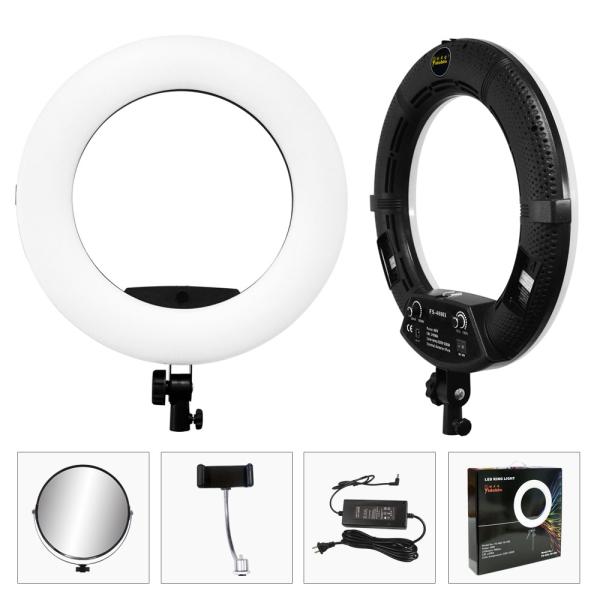 18-inch ring fill light 48w white adjustable color temperature and brightness suitable for beauty makeup fill light