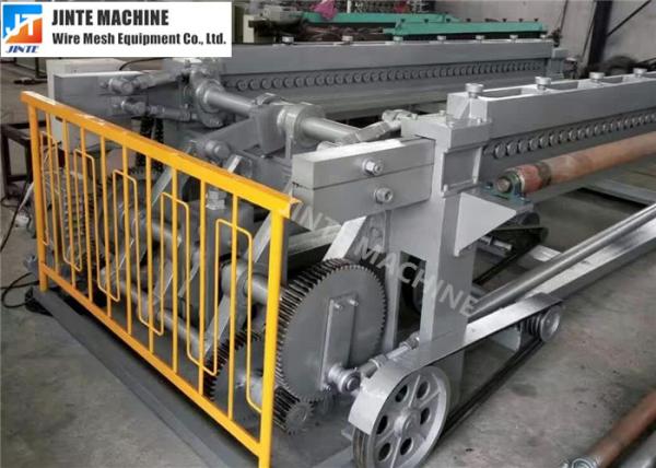 3.8m 380V Wire Mesh Fencing Machine For Gabion