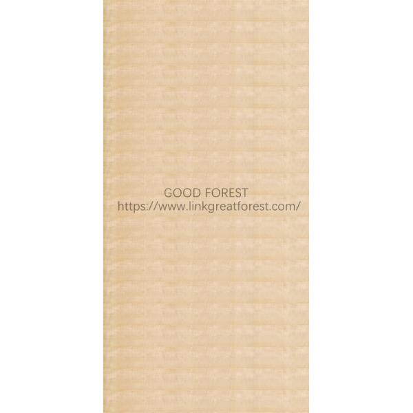 Faced Natural Maple Quarter Wood Veneer 3/5/9/12/15/18mm Thickness Plywood / MDF / Chipboard Raw Material From China