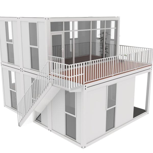 Prefab Turnkey Container House Portable House With Kitchen And Bathroom Prefab Temporary Housing For Malaysia