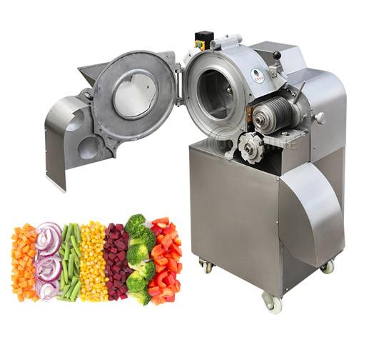 110 KG Industrial Vegetais Frutas Gengibre Batata cenoura cortar cortar máquina de corte de cubo