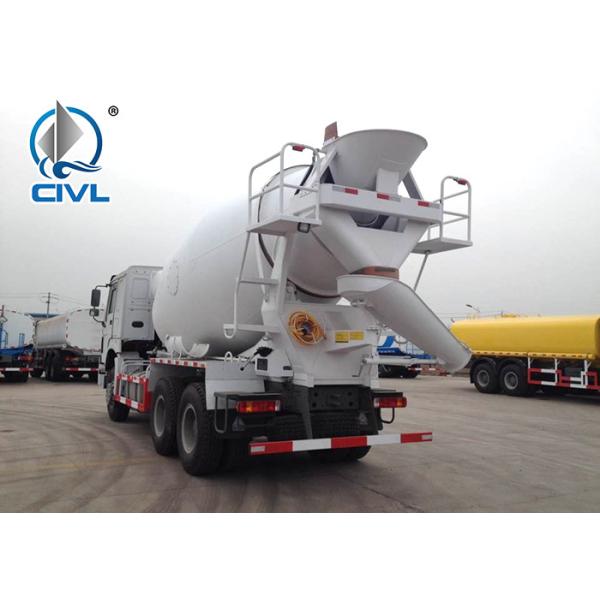 Pto Cement Mixer Truck Concrete Mixing Equipment With Safety Belts For Driver