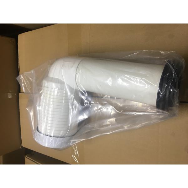 White 90 Degree Toilet Pan Connector No Smell Long Lifespan For Waste Pipe