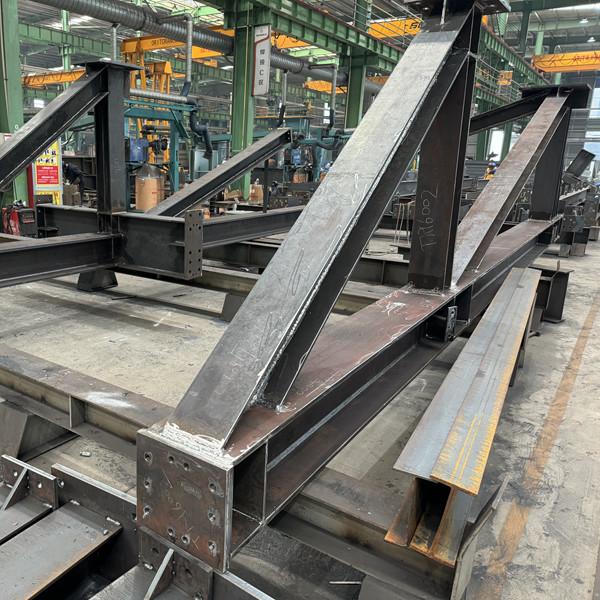 Customized High Strenth Steel Structure For Boiler Support Part