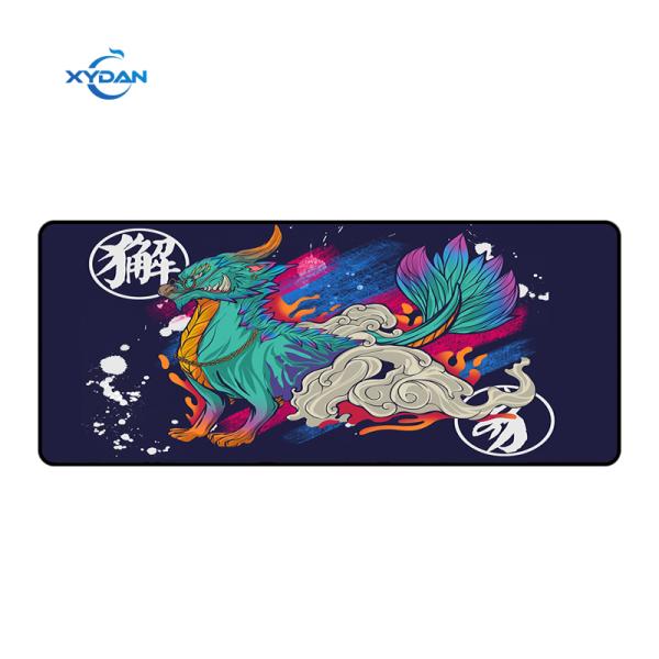 Large Size XXL XXXL Waterproof Computer Keyboard Rubber Gaming Mouse Pad with Custom Logo