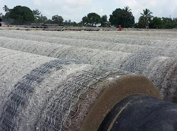 Metal Welded Wire Screen Subsea Offshore Everglades Oil Gas Pipeline Reinforcement Mesh