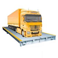 Skidproof Pitless Indoor Axle Weighing Scales For Dump Truck