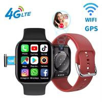 DM60 S8 Ultra 4G carte SIM prise en charge Smart Watch HD Affichage 2,02 pouces Android 8,1 Smartwatch
