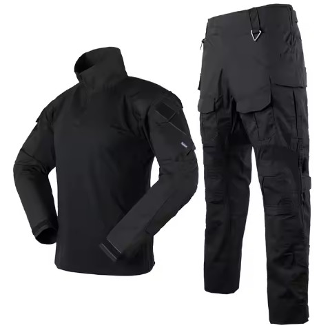 Tactical Wear Split Leather Pants for B2B Requirements