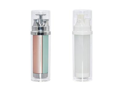 3 em 1 garrafa acrílica multifuncional Skincare 15ml de empacotamento cosmético da bomba da loção/pulverizador