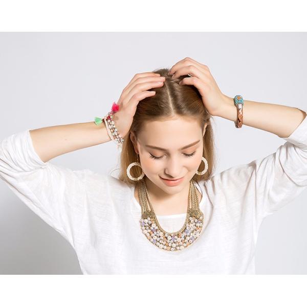 Women Accesories Multi Rows Crystal Bracelet, wholesale black quarz stone fashion gold chain bracelet for men, layer cry