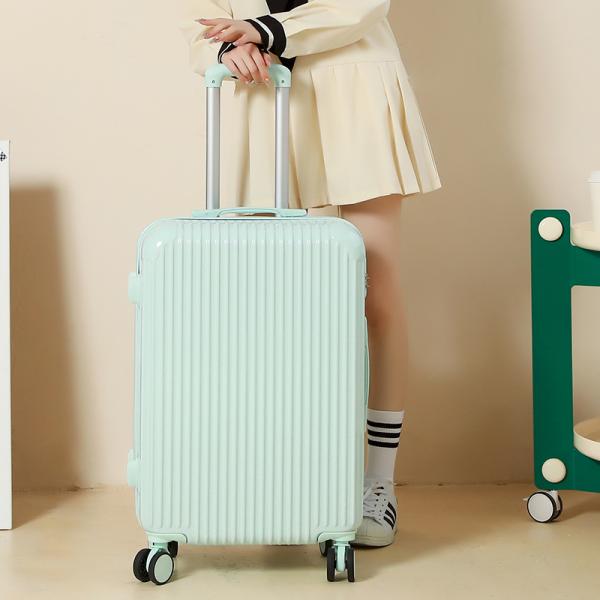Maleta rígida ABS 805 Maleta rígida asequible y duradera, maleta con ruedas específica para estudiantes, equipaje ABS resistente a los golpes e impermeable