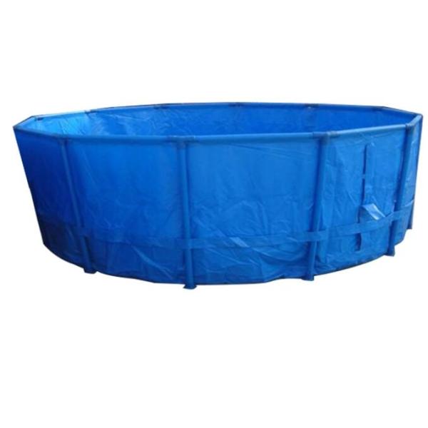 Толщина 1,0 мм 100000L ПВХ складной платформы Рыбный бак Рыбный пруд Пластиковый бак Дий Рыбный пруд