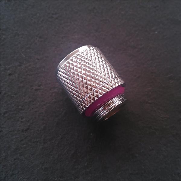 G1/4” Thread 3/8X1/2 Compression Fitting,Nickel plating.