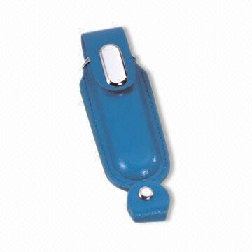 Memoria USB AT-030A del cuero del regalo de la promoción