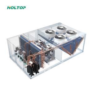 Rooftop Air Handling Units AHU combining multiple HVAC functions in a single unit for space-saving rooftop installation