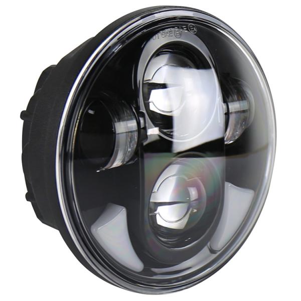 Customized Logo Round 5.75 LED Headlight Replace/Repair Option for Harley Motorcycles