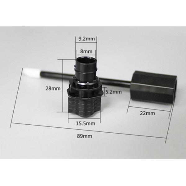 Red Plastic Spout Nozzle With Brush For Lipstick Sacket Or Mascara Bag