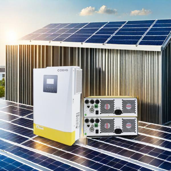 Réparation de l'onduleur hybride solaire 230Vac 48Vdc Détection automatique de fréquence intelligente Léger