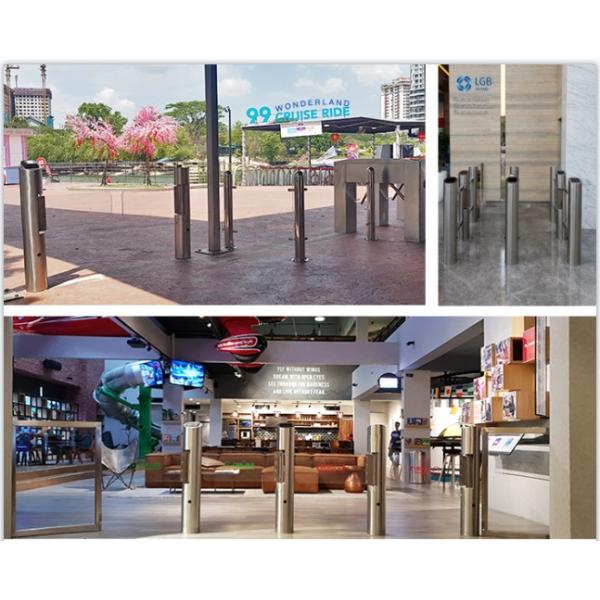 НУЛ турникетов ворот качания обслуживания построенных в автоматическом моторе системы DC Rebounce безщеточном