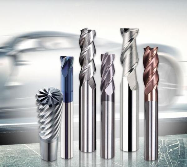 HRC65 Carbide 2 Flutes Ball Nose End Mill With Nano Coating Tungsten Carbide End Mill